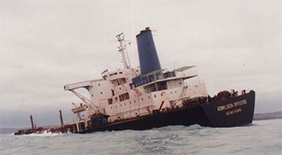 Kowloon Bridge Sinking